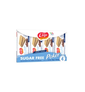 Cocoa Sugar Free Poker  Wafers Multi Pack "Lago" (